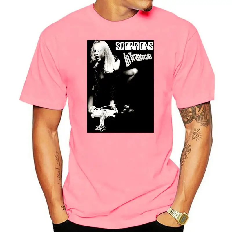 T-Shirt Con Copertina Album Scorpions In Trance 1975