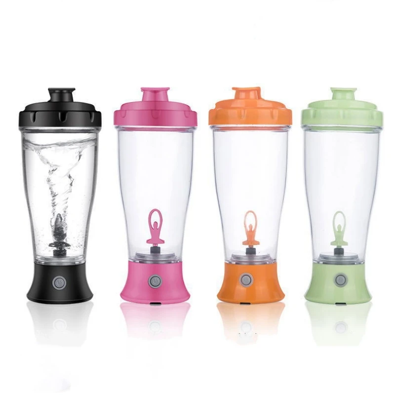 1pc Portable Electric Coffee Stirring Cup,Milk Protein Powder Shaker Cup,Plastic Water Bottle For Fitness, Gym, Sports,Lazy Cup