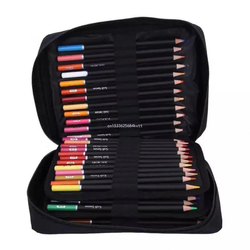 72 Pcs 전문 오일 컬러 연필 세트 아티스트 그림 스케치 드로잉 아트 공급 Dropship