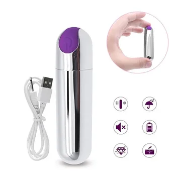 Mini Powerful Bullet Vibrator for Women Clitoris Stimulator Vaginal G Spot Massager Female Masturbation Vibrators Adult Sex Toys 2