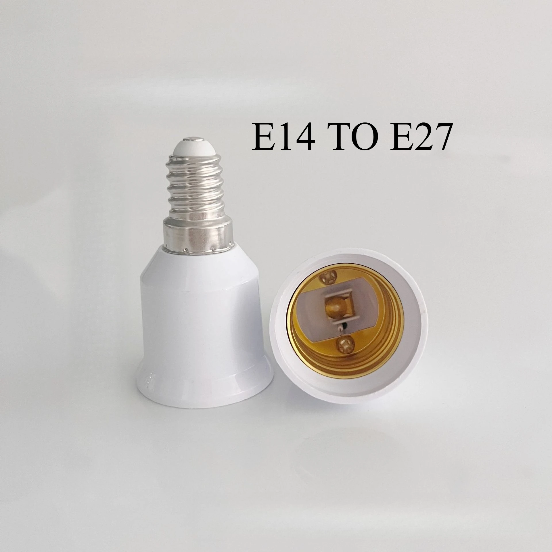 E14 to E27 Lamp Holder Converter Fireproof Socket Base Converters 220V Light Bulb Adapter Conversion Lighting Accessories lamp holder converter
