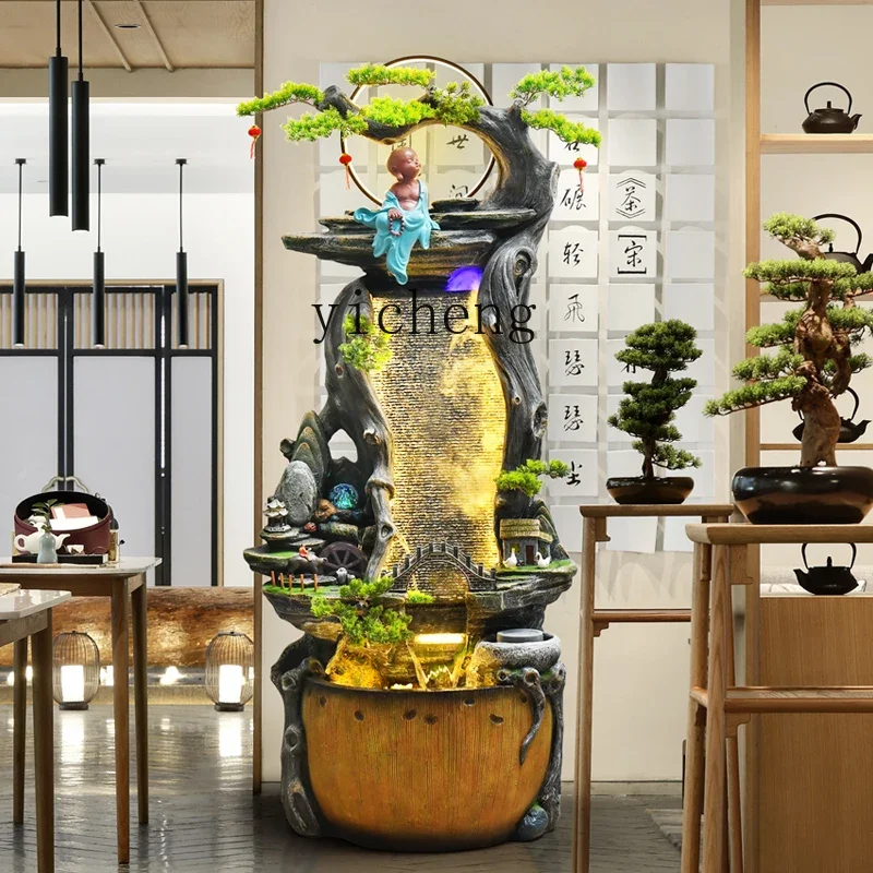 XL nový Čínské moderní zen tekoucí voda ornamenty ryba komora elektrický blížní na fontána kreativní zvlhčovač