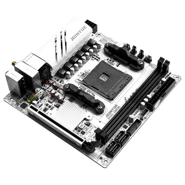 AMD Ryzen CPU와 호환되는 다양한 기능을 갖춘 JGINYUE AMD AM4 ITX 마더보드