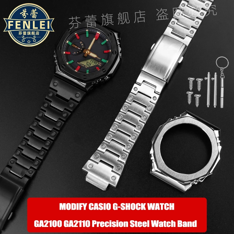 GA2100 Strap For Casio G-SHOCK GM2100 GA-2100 Men Modified