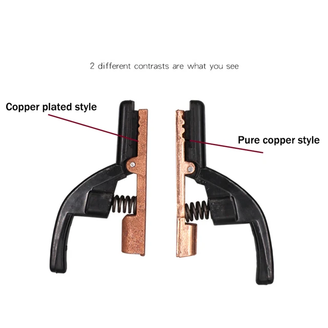 300A Electrode Clamp Stick Welding Rod Copper Mini Electrode Holder