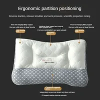Adult Latex Reverse Traction Pillow Core Cervical Spine Protection Sleep Aid Specially Designed Household No Collapse 2