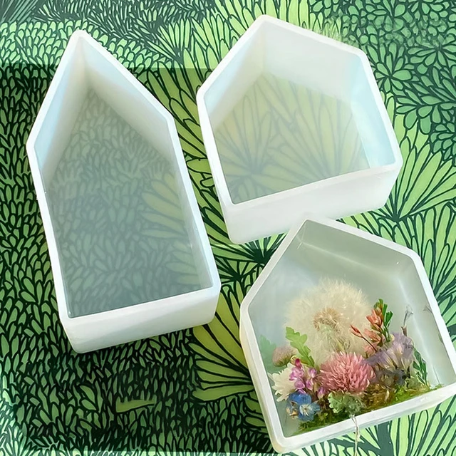 Forest Small House Resin Mold Plant Small House – IntoResin