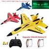 RC Plane SU-35 With LED Lights Remote Control Flying Model Glider Aircraft 2.4G Fighter Hobby Airplane EPP Foam Toys Kids Gift 1