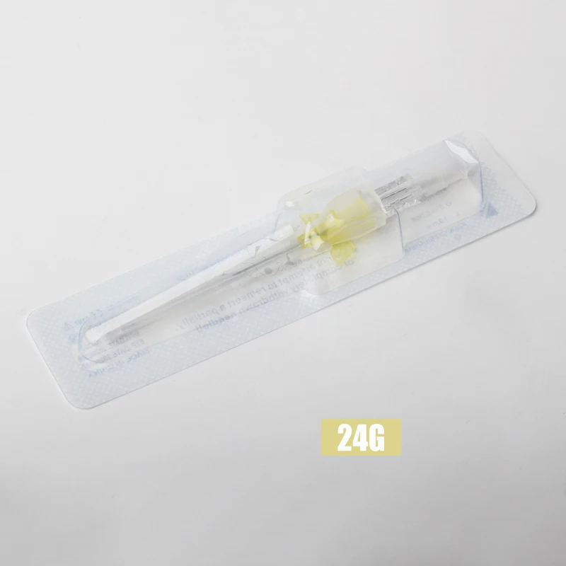 50pcs IV Cannula Wing Intravenous Injection Catheter 22G 24G 26G Pet Dog Cat Animals Veterinary Suppliers