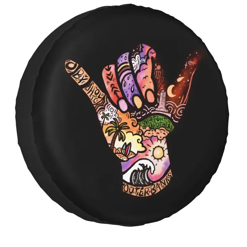 Hawaii Outdoor Camping Spare Wheel Tire Cover For Prado Pajero Wrangler