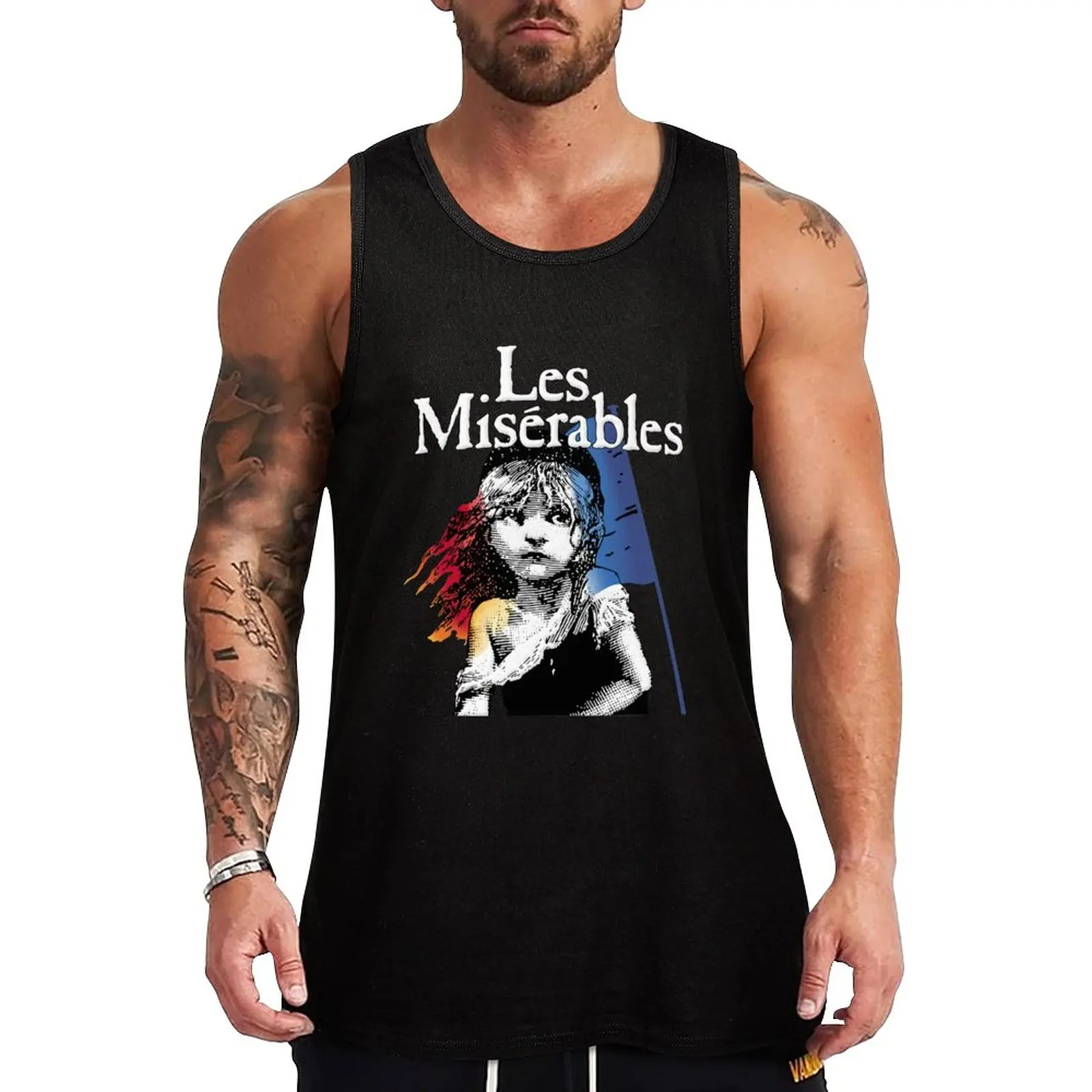 

Новинка, базовая футболка Les Miserables - Les Miserables, майка, спортивная одежда для мужчин, одежда для спортзала