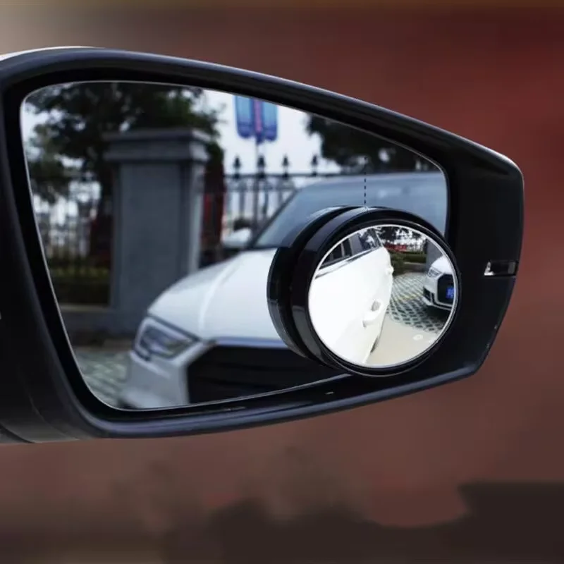 Blind Spot Mirror 2pcs Car Rearview Mirror Multifunctional 2-in-1 for Rainy Days