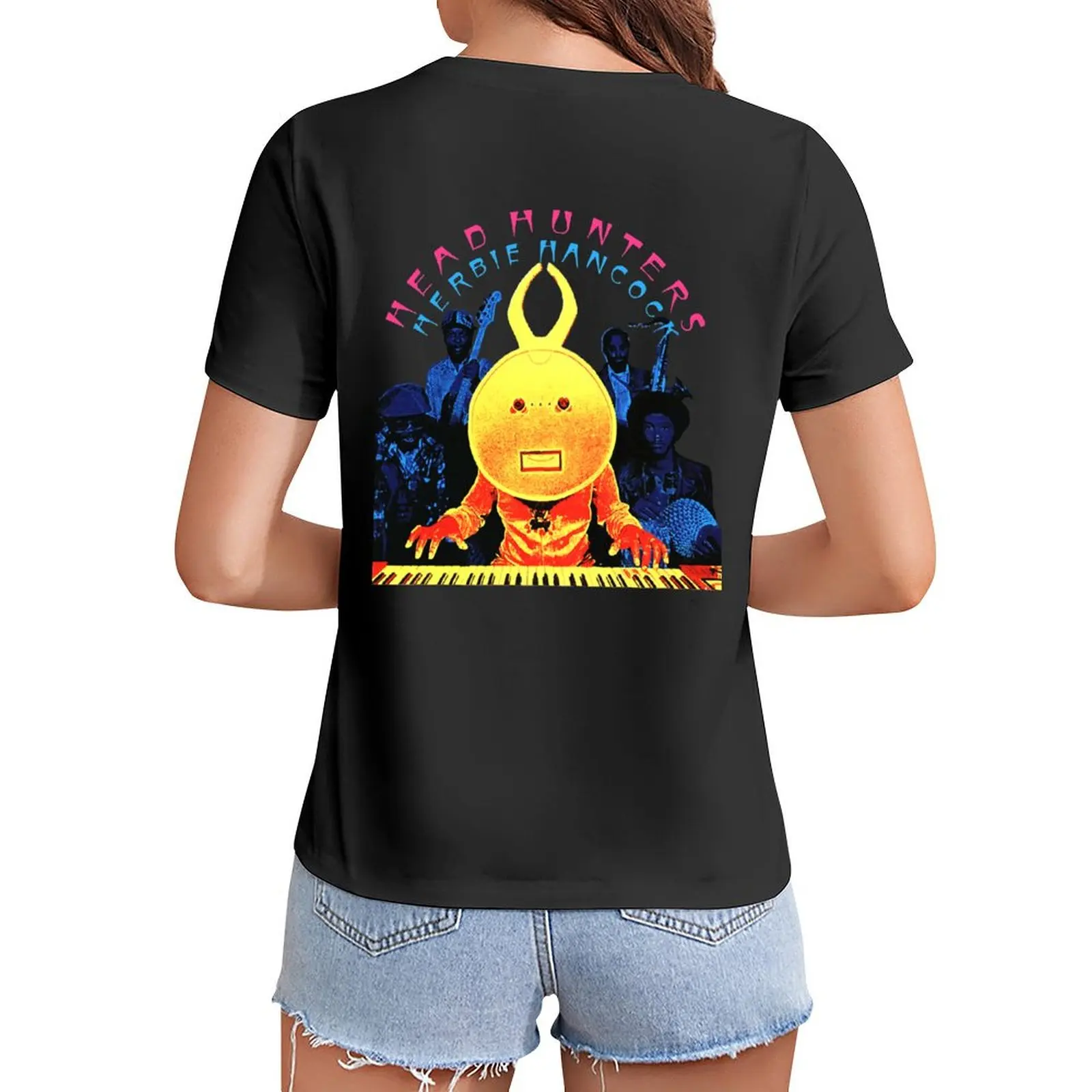 Head Hunters Herbie Hancock T-Shirt plus size tops cute clothes animal print anime tops for Women