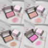 Iron box monochrome blush low saturation light pink nude pink girl clear and white 4