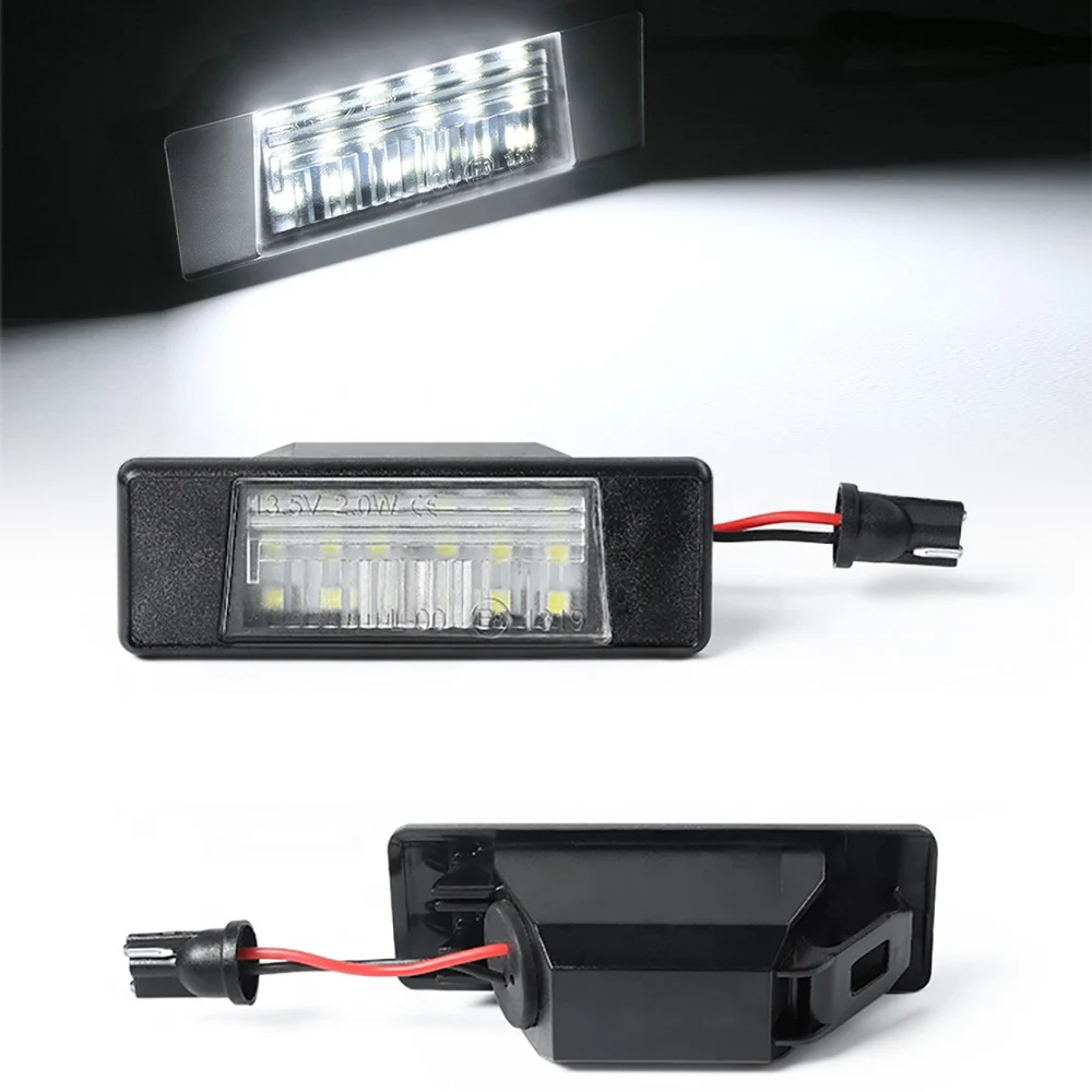 Car Tail Led License Plate Lights For Nissan Armada Juke Versa X