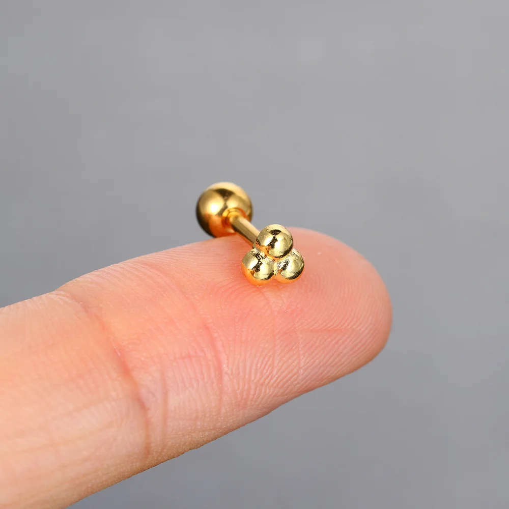 1PC Schmetterling Ohr Piercing Zierliche Iced Out CZ Creolen für Frauen Knorpel Helix Daith Conch Tragus Stud Piercing schmuck – Detail 9