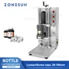 ZONESUN Capping Machine for Screwing Bottle Jar Plastic Aluminum Closure Lid Twist-off Top Packaging Production ZS-XGCC2 1