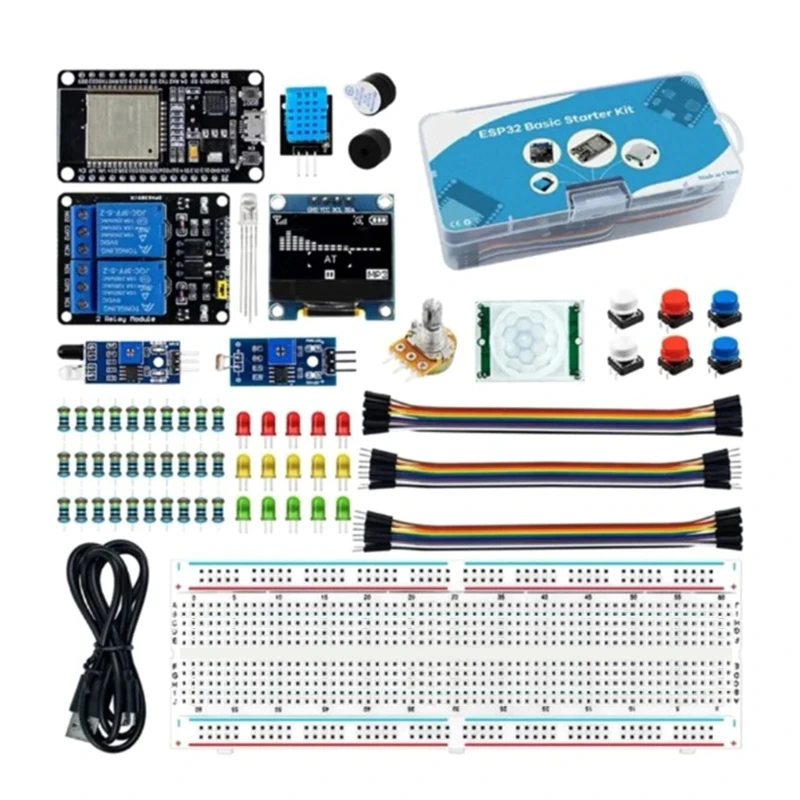 

896F Изучите возможности ESP32, полный стартовый комплект платы для разработки Wi-Fi, позволяющий раскрыть творческий потенциал