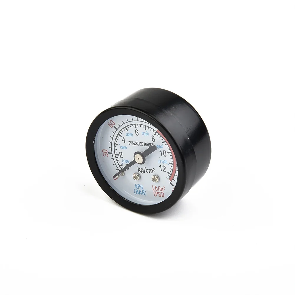 더블 체중계 공기 압축기 압력 게이지, 0-180 PSI, 0-20 바 압력계, 압축기 물 압력계 프레스 게이지