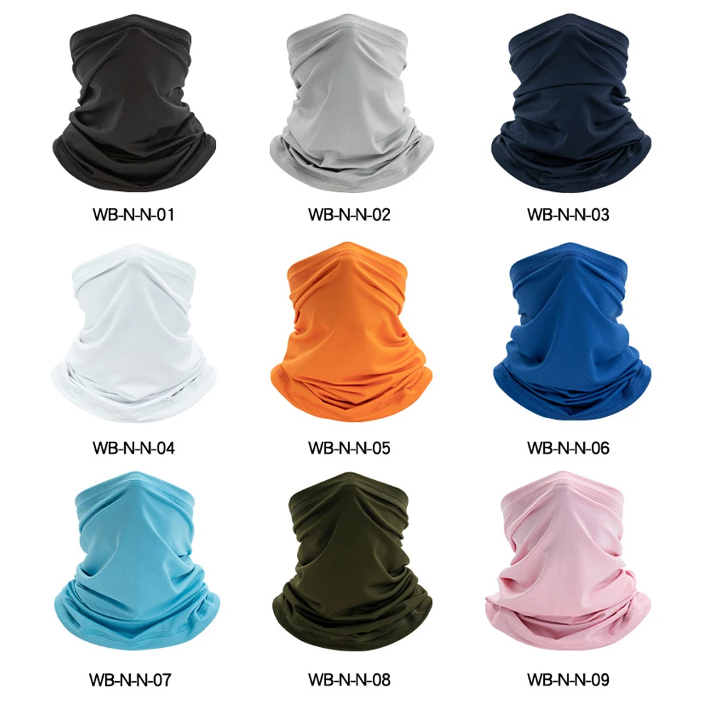 Clown Skull Neck Gaiter Face Mask Bandana Face Sleeve For Halloween (6 PCS