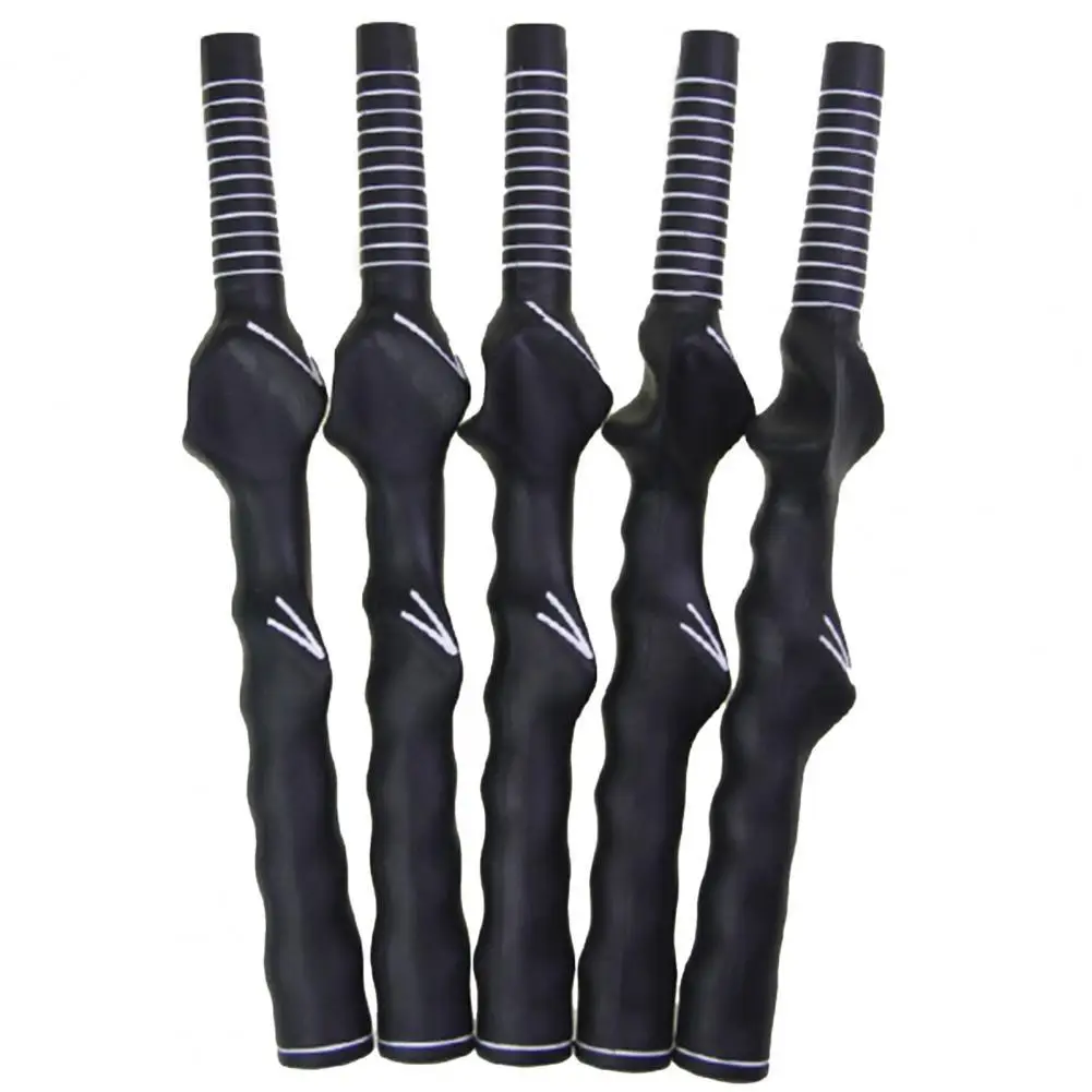 

Club Grip Kid Right Hand Rubber Grip Trainer Anti Slip Swing Exercises Ergonomic Design Beginner Correct Training Golf Grip Golf