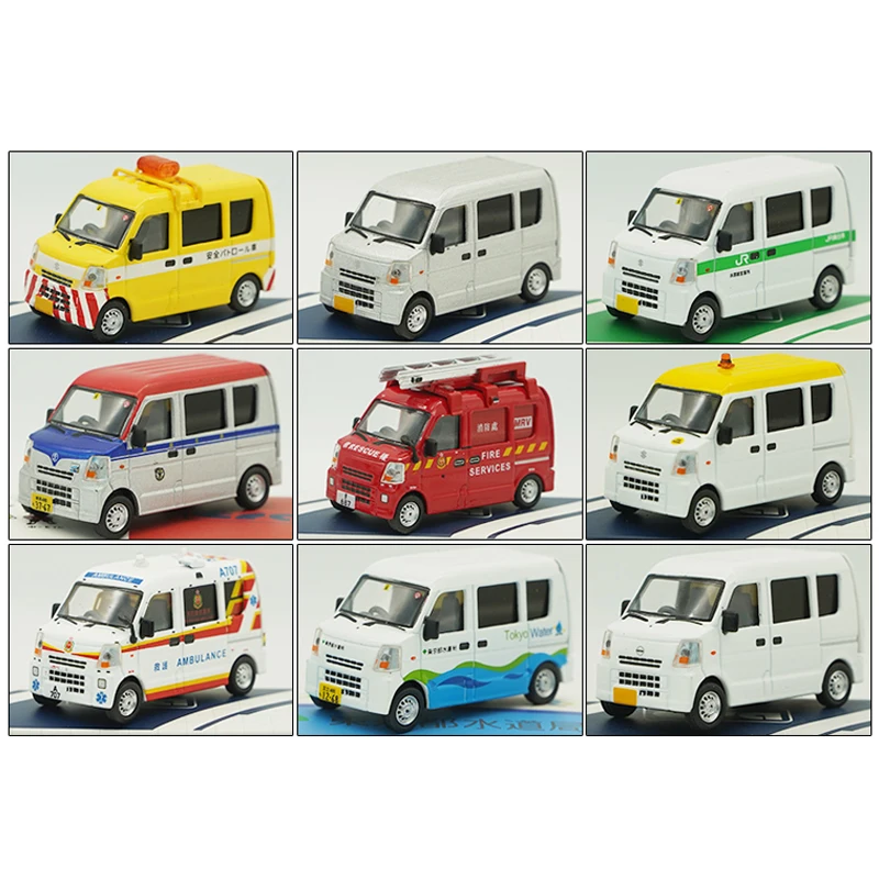1:64 Scale Era Diecast Alloy Suzuki Every K Transport Van Toys