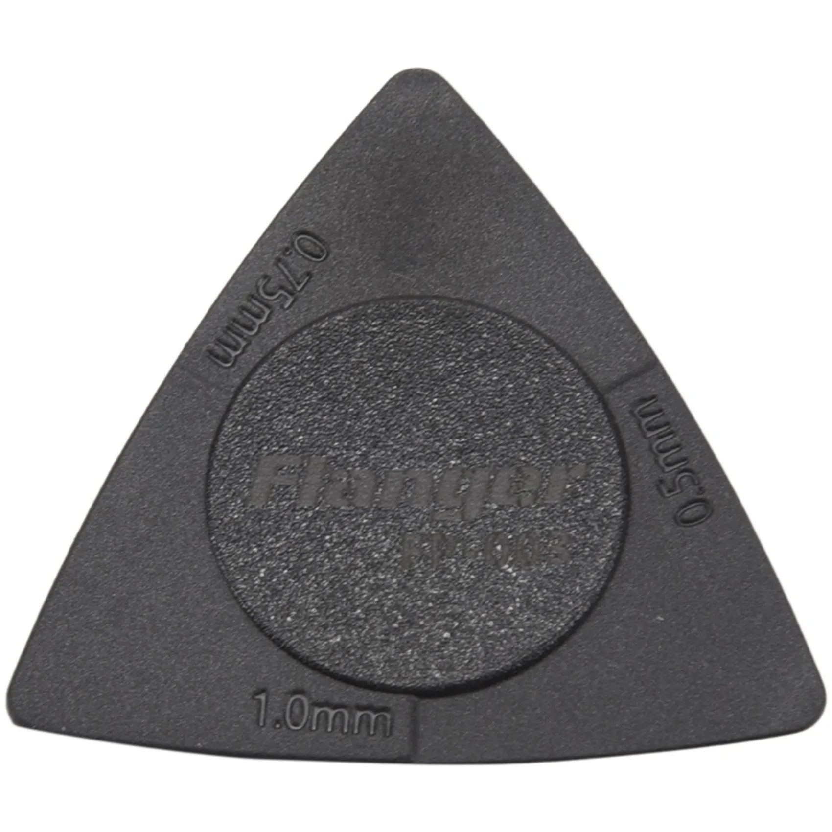 Guitar Picks 10pcs Triangle-Guitar picks 1.0 0.75 0.5 mm Thickness in PC + ABS Material Antislip Style Picks Black