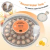 22053-b520c1.jpg 30-52 Egg Incubator with Automatic Egg Turning, Temperature Control and Humidity Monitor Incubators for Hatching Eggs, Chicken,