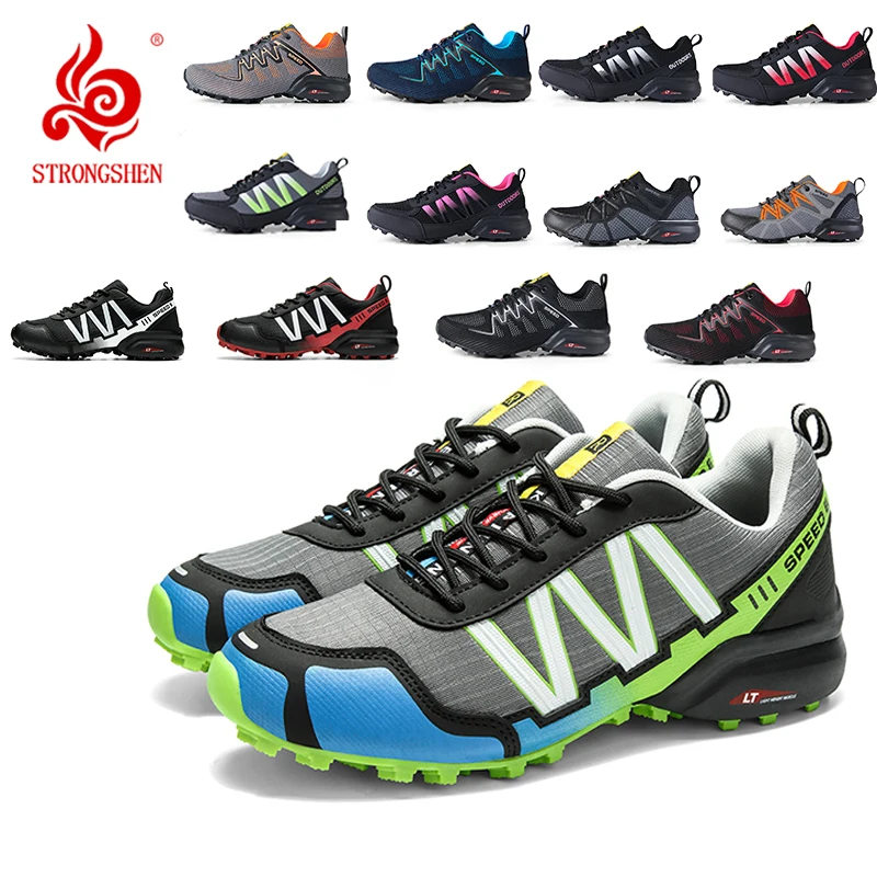 Shoes SMS New Men Sneakers Breathable Outdoor Mesh Hiking Casual Light Male Sport Comfortable Climbing hiking shoes running sneakers rock climbing shoes