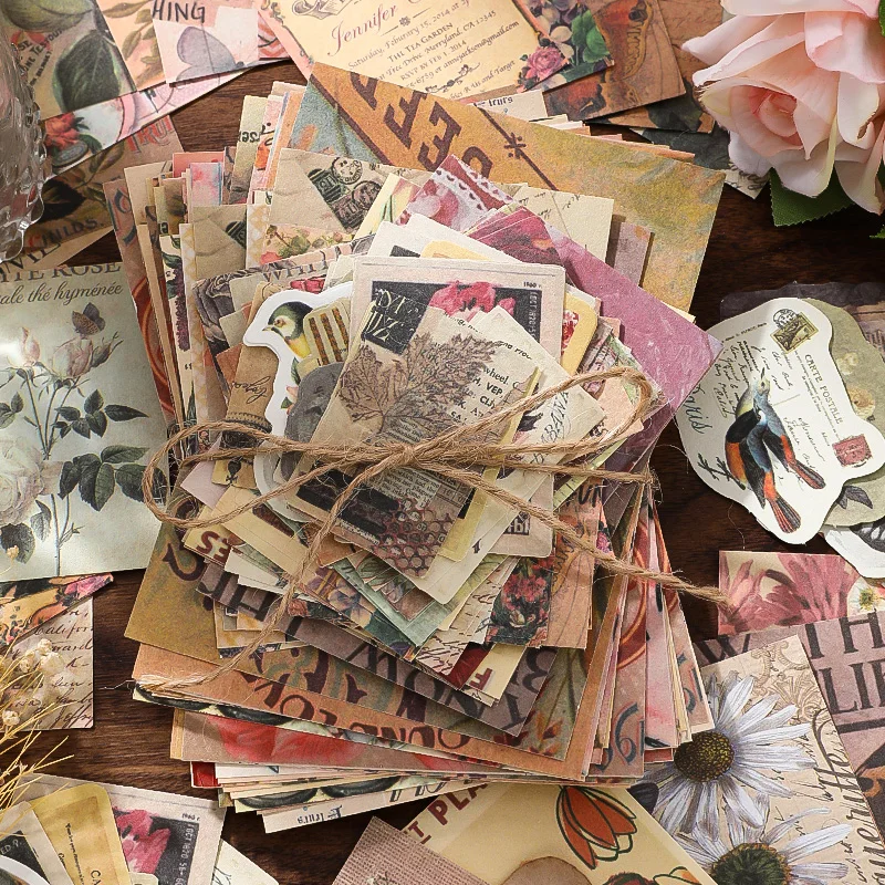 Vintage Scrapbook Paper Kit 5