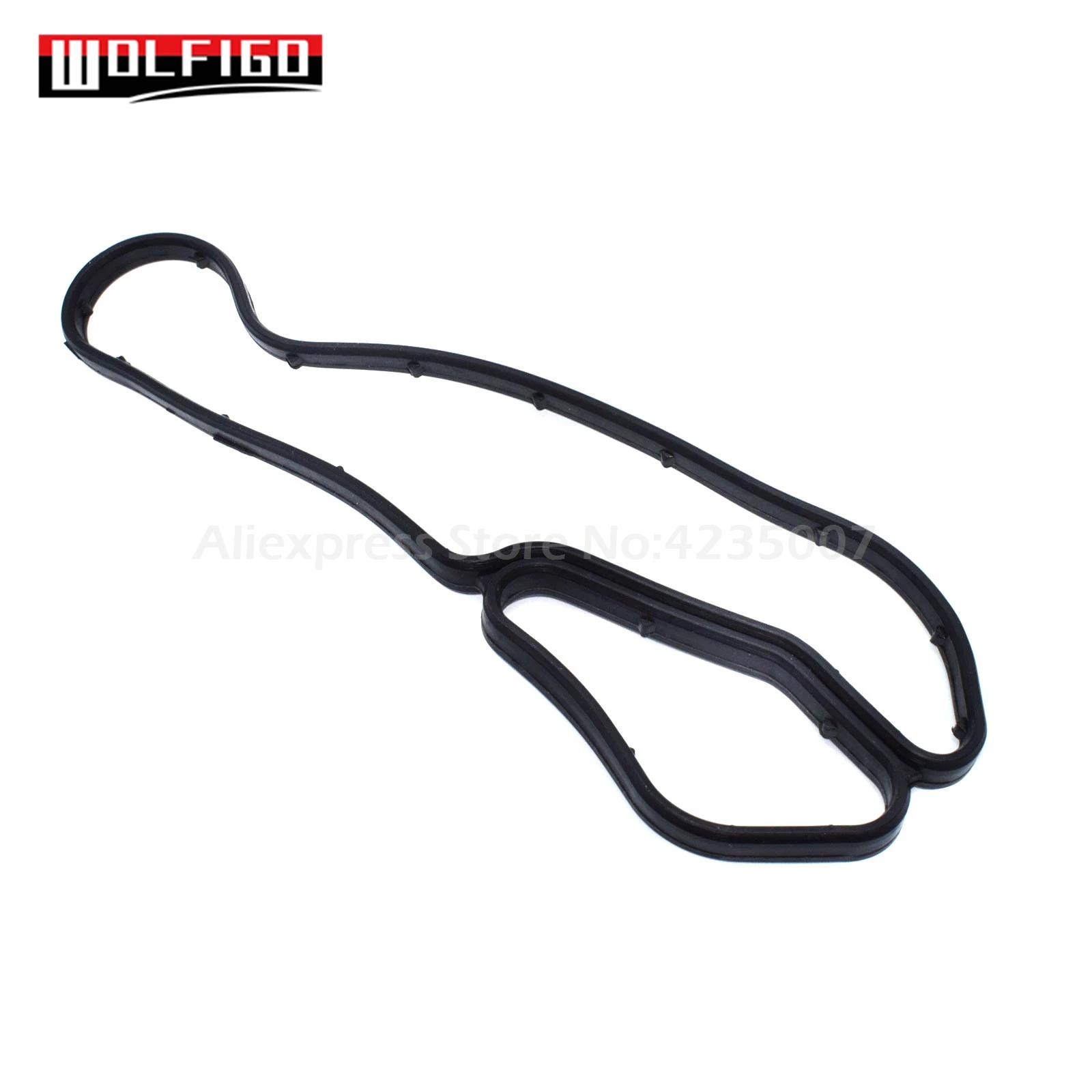 5 Sets Oil Filter Housing Gasket Cooler Seal Rubber Set 11428637820 11428637821 For BMW E60 E61 E81 E90 E91 525i 11427525335