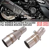Slip On For HONDA Forza300 Forza350 Forza NSS300 NSS 300 350 2018 - 2022 Motorcycle Modify Exhaust Escape Moto Middle Link Pipe
