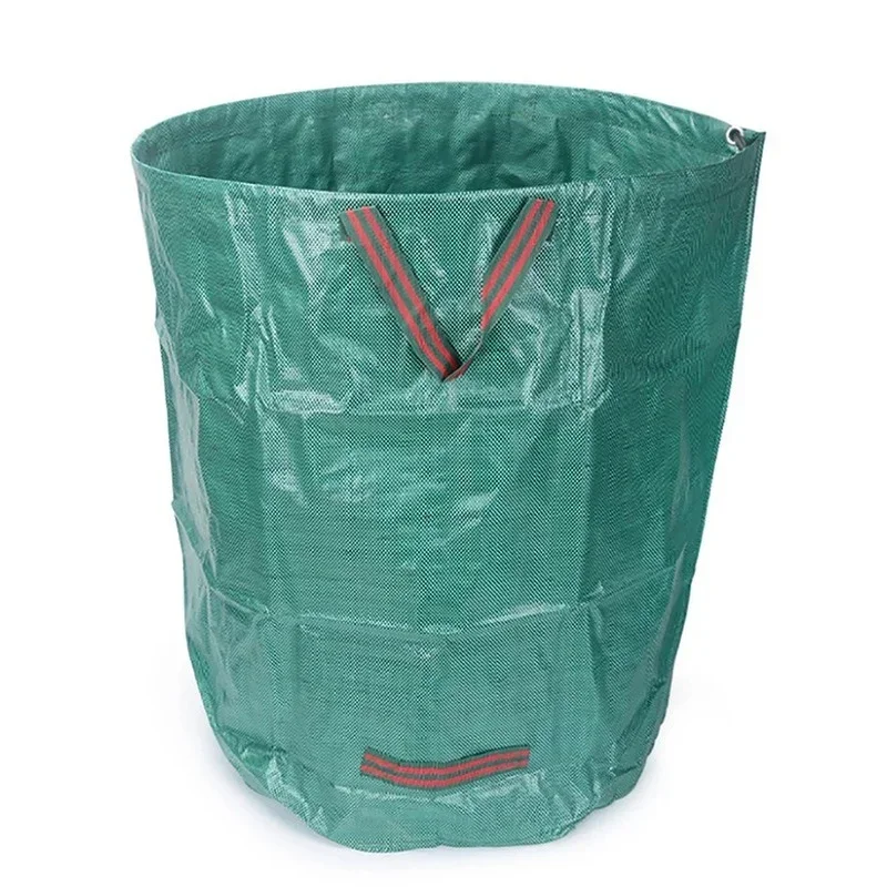 Large Capacity Garden Bag Reusable Leaf Sack Light Trash Can Foldable Garden Garbage Waste Collection Container Storage Bag garden waste bag