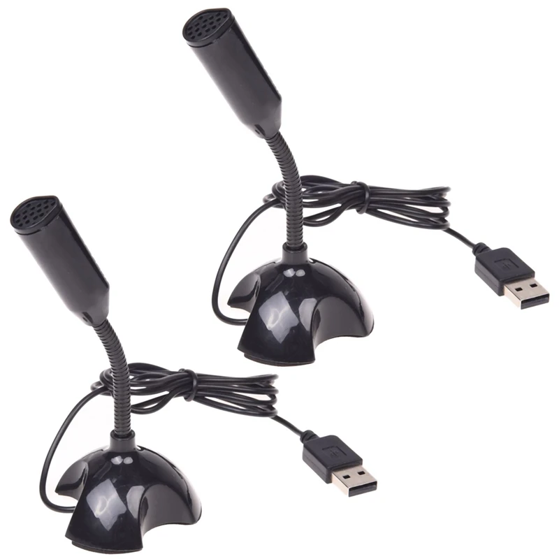 

2 шт., USB-микрофон с функцией шумоподавления