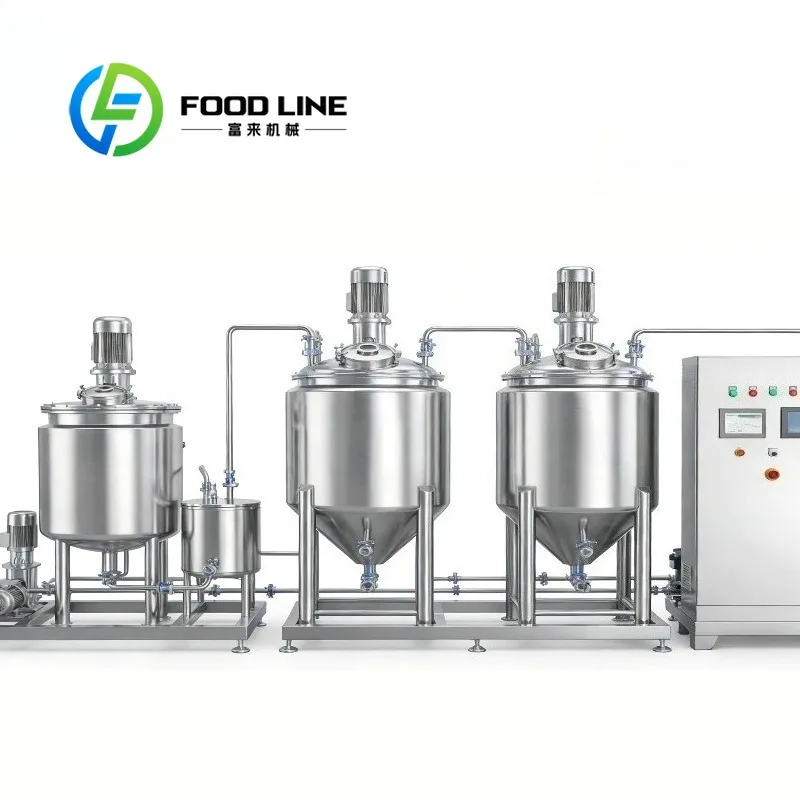 Linea di Produzione Automatica ad Alta Capacità per Bevande, Macchinario Completo per la Produzione di Bevande, Macchinari per Alimenti e Bevande - immagine 4
