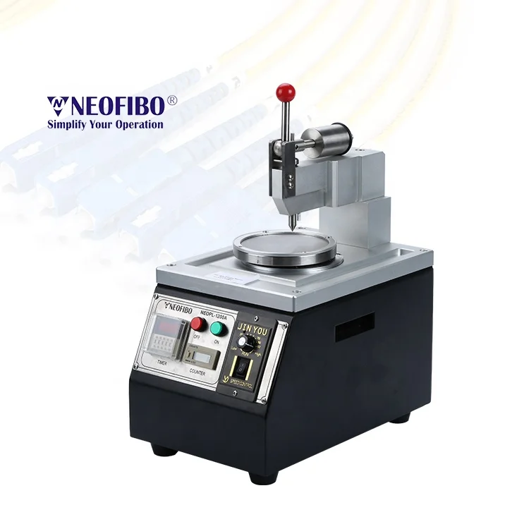 

Neofibo NEOPL-1200A fiber polishing machine corner pressure portable fiber optic connector polishing machine