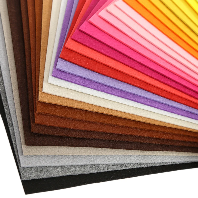 

Non-woven Felt Fabric Sheet 1 or 2 Mm Thickness Sewing Dolls Decoration Diy Crafts Materials Needlework Quilting Christmas Felt