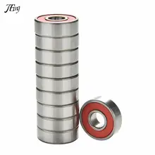  10Pcs Red ABEC 9 Stainless Steel Bearings High Performance Roller Skate Scooter Skateboard Wheel Bearings 