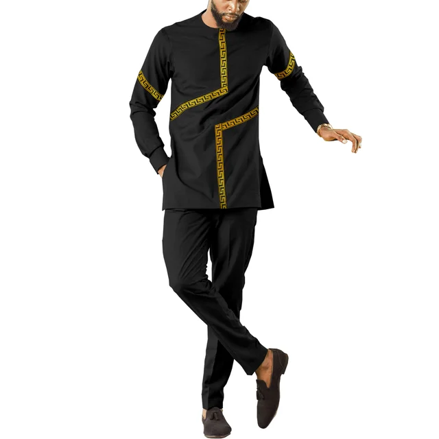 Chinedu Long Sleeve Dashiki Outfit