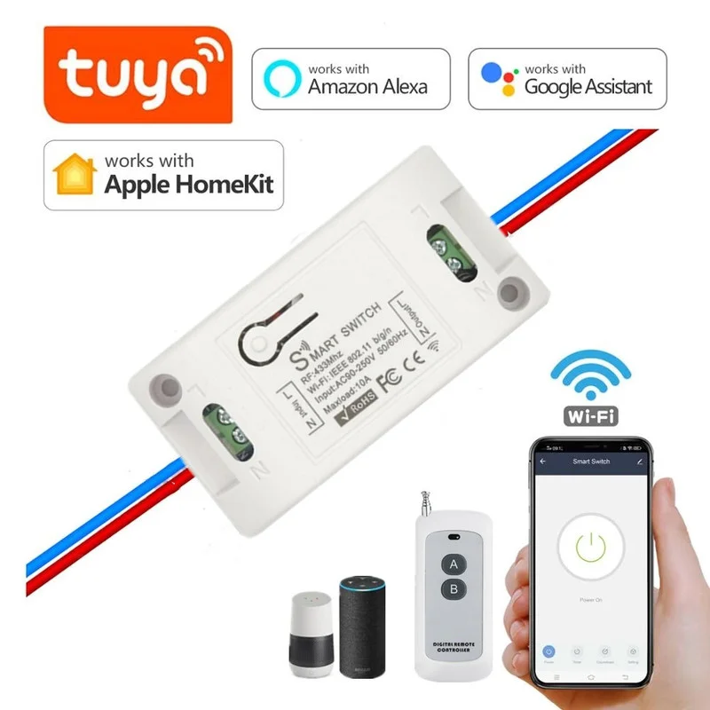 Smart Relay Switch Wifi Apple Homekit Smart Switch Wifi Works Siri