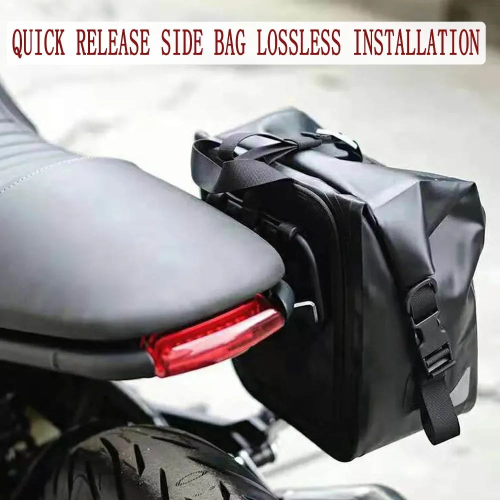 

Brixton Crossfire 500 Motorcycle Frame Side Pockets luggage rack Travel Placement Waterproof Bag For Brixton Crossfire 500