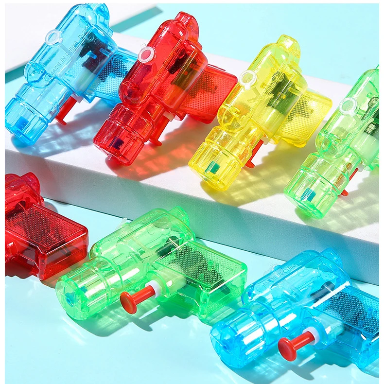 Description Picture 6 of item6Pcs Mini Summer Spray Water Guns Outdoor Game Hawaii Beach Toys for Kids Birthday Baby Shower Pool Party Favors Pinata Fillers