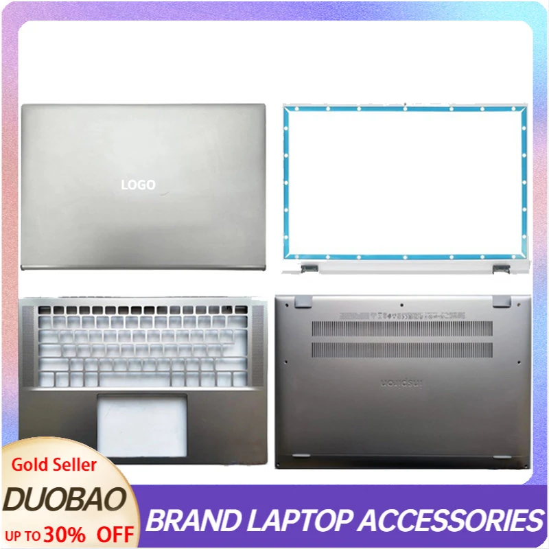 

For DELL Inspiron 14 7400 Laptop LCD Back Cover/Front Bezel/Hinges/Palmrest/Bottom Case Shell 0NCVP1 Laptop Replace Cover