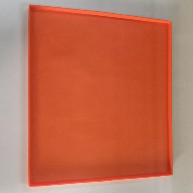 28Inch Protective Cover Mats Griddle Top Covers Griddle Cover Silicone For Blackstone Protector -Orange