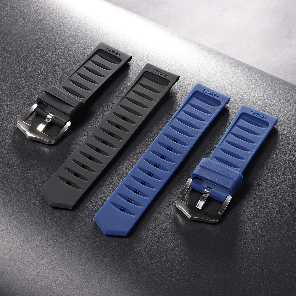 Silicone Universal Watch Band Strap - Sport Replacement Rubber Bracelet