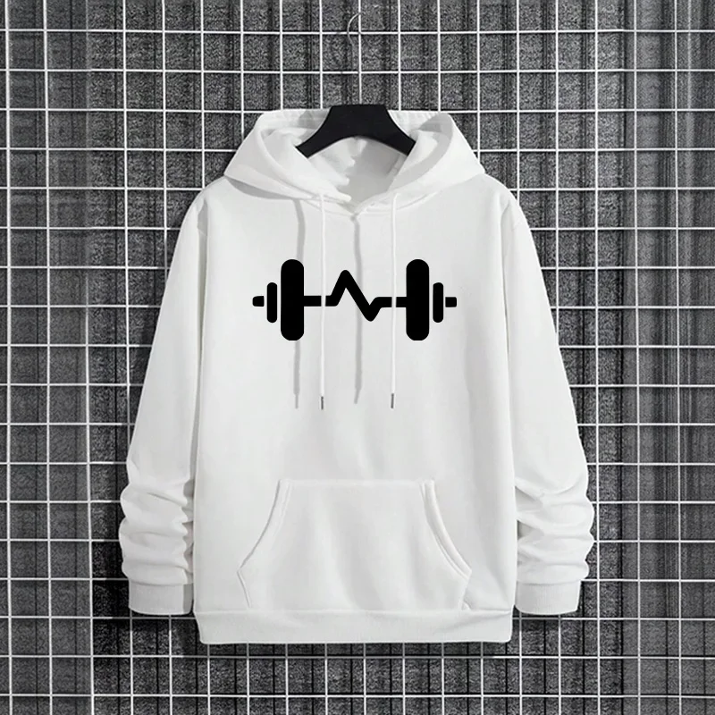 Men's Urban Streetwear Sweatshirt Gym Fitness Pullover