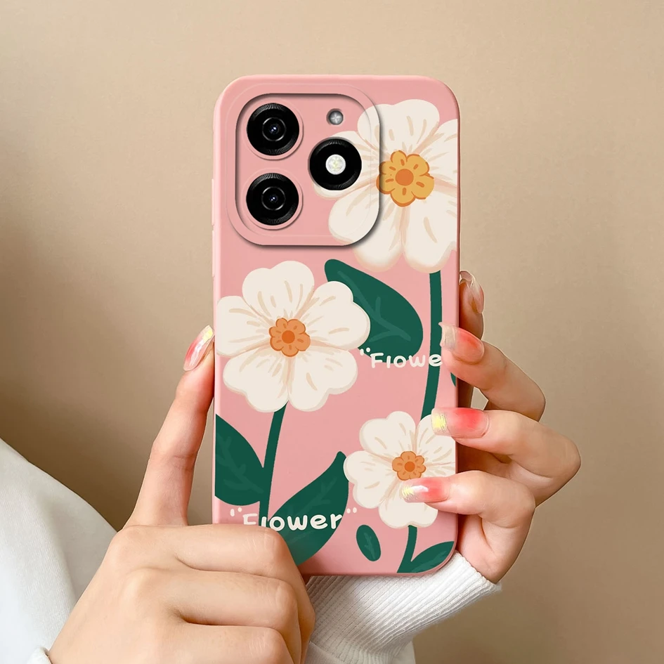 Stylish Butterfly Silicone Phone Case - Cute Matte Protective Cover