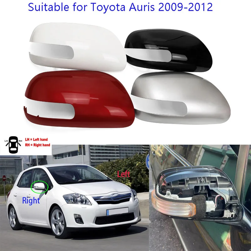Spiegelkappen Für Toyota Auris 2012-2018 – ABS-Abdeckung, Links, Silber