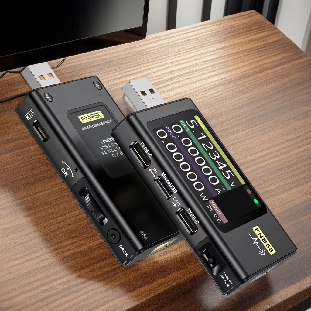 OSJYEGW003C USBテスター 電圧計 電流計 TYPE-C 急速充電検出トリガー 容量測定 リップル測定 電流 電圧チェッカー、 USB  バッテリーテスター 電圧計 電流計 TYPE-C 急速充電検出 トリガー容量測定 リップルモニター(4 USB バッテリーテスター 電圧計 電流計  TYPE-C 急速 ...