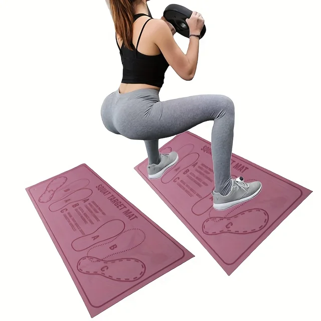 Anti-Slip Squat Pad Set, Durable Training Mats for Home & Gym Use, Non-Skid Exercise Equipment, Ideal for Fitness Enthusiasts 3